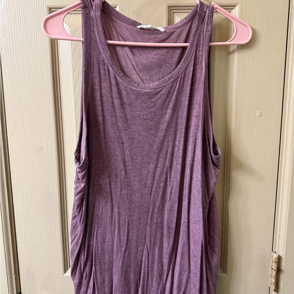 Jane and Delancey Purple Tank Top